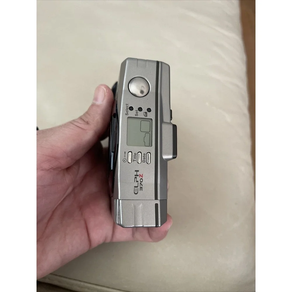 Vintage Canon Elph 370Z APS Point & Shoot Film Camera Not Tested ,c1